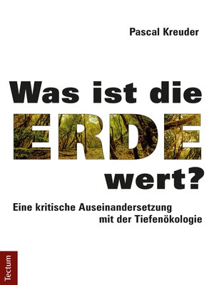 cover image of Was ist die Erde wert?
